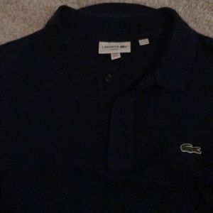 Never worn Navy blue Lacoste polo   Size XL